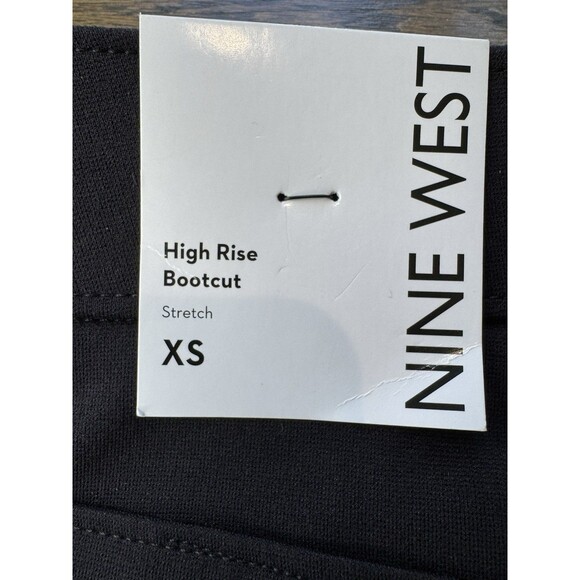 Nine West Pants Size XS Bootcut Stretch Pull On Sculpting Tummy NWT Womens - Picture 4 of 7